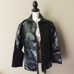 NWT Alta Moda V MADE IN ITALY 🇮🇹 Blavk jacket